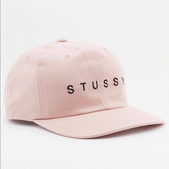 pink stussy hat